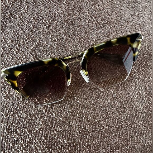 RAG and Bone Sunglasses RNB 1007S size 51 21 brown tortoiseshell Brat Girl NWOT - Picture 15 of 15